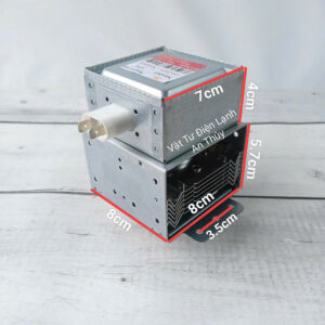 Đèn lò vi sóng nhỏ chân liền - khác hướng rắc cắm - cùng hướng sóng ( 6 sóng ) 220V ( 319J )