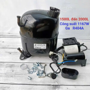 Block tủ lạnh tủ đông NCT2212CK từ 1500L đến 2000L công suất 1167W - Gas R404A