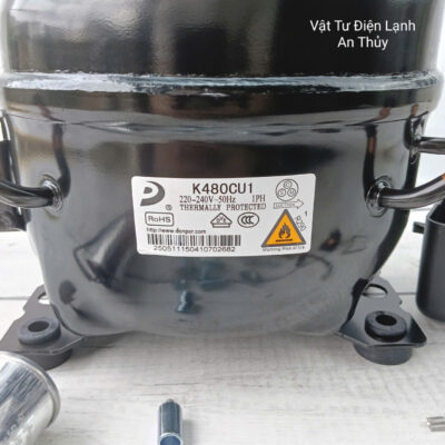 Block tủ lạnh tủ đông K480CU1 từ 800L đến 1200L - Công suất 480W - Gas R290