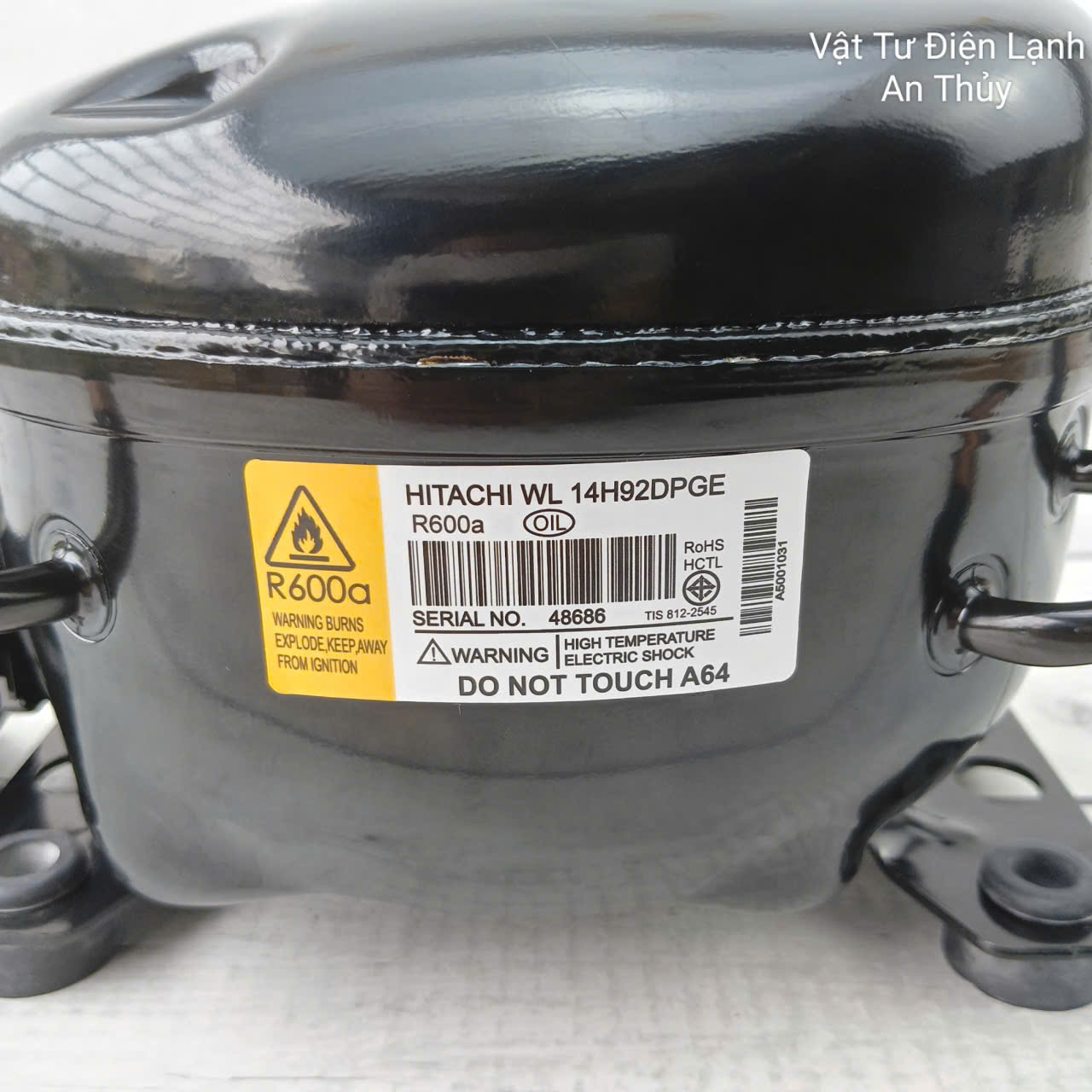 Block tủ lạnh Hitachi WL 14H92DPGE - Gas R600A Block tủ lạnh Hitachi WL 14H92DPGE - Gas R600A