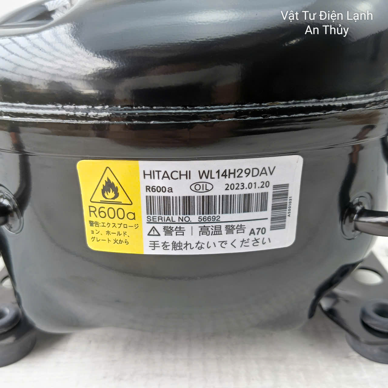 Block tủ lạnh Hitachi WL 14H29DAV - Gas R600A Block tủ lạnh Hitachi WL 14H29DAV - Gas R600A