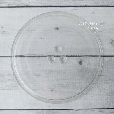 Đĩa thuỷ tinh lò vi sóng đường kính 24.5cm có vấu