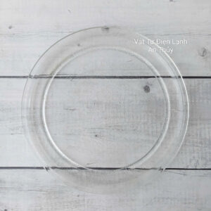 Đĩa thuỷ tinh lò vi sóng đường kính 24.5cm loại không vấu