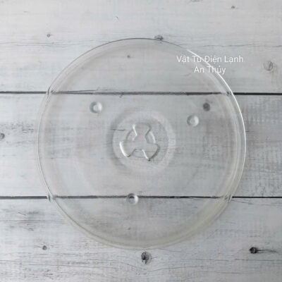 Đĩa thuỷ tinh lò vi sóng đường kính 27cm có vấu