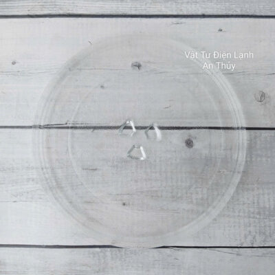 Đĩa thuỷ tinh lò vi sóng đường kính 24.5cm có vấu