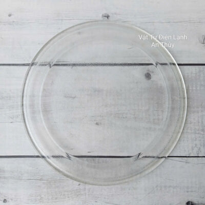 Đĩa thuỷ tinh lò vi sóng đường kính 24.5cm loại không vấu