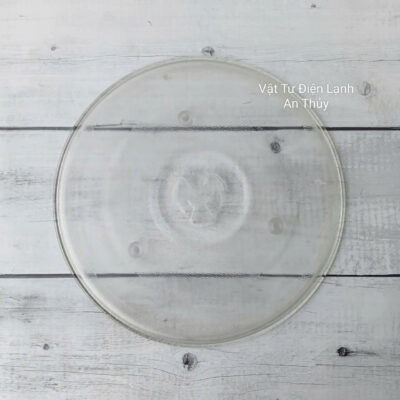 Đĩa thuỷ tinh lò vi sóng đường kính 27cm có vấu