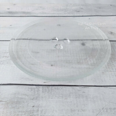 Đĩa thuỷ tinh lò vi sóng đường kính 24.5cm có vấu