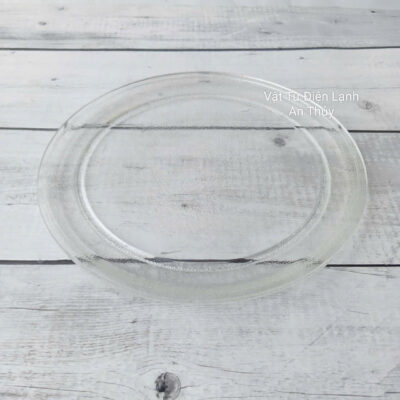 Đĩa thuỷ tinh lò vi sóng đường kính 24.5cm loại không vấu