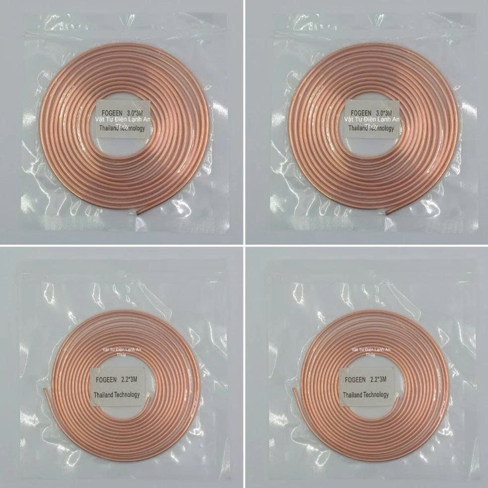 Cáp máy lạnh điều hòa 1HP, 1.5HP, 2HP cuộn 3m Cáp máy lạnh điều hòa 1HP, 1.5HP, 2HP cuộn 3m