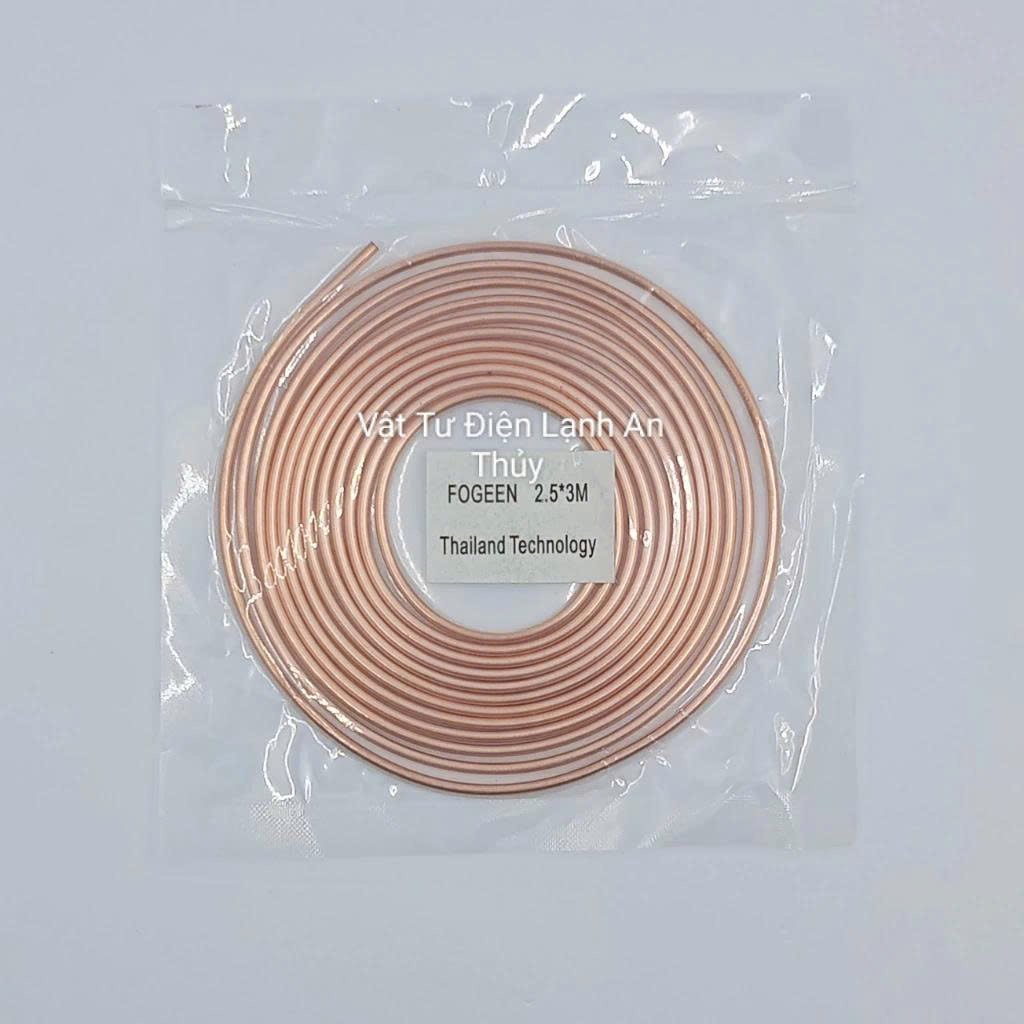 Cáp máy lạnh điều hòa 1HP, 1.5HP, 2HP cuộn 3m Cáp máy lạnh điều hòa 1HP, 1.5HP, 2HP cuộn 3m