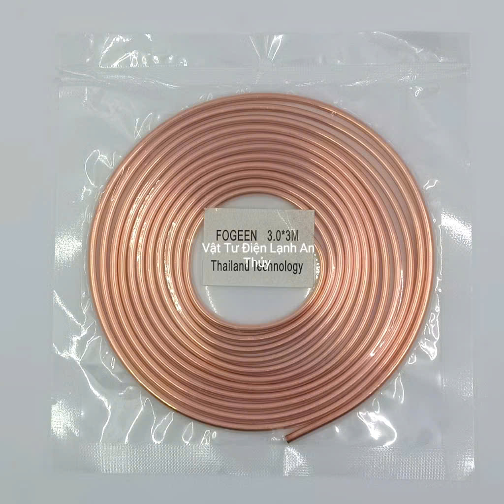 Cáp máy lạnh điều hòa 1HP, 1.5HP, 2HP cuộn 3m Cáp máy lạnh điều hòa 1HP, 1.5HP, 2HP cuộn 3m