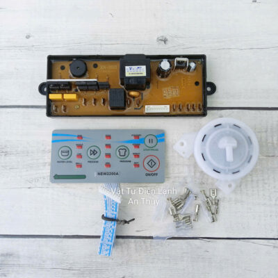 Bo mạch máy giặt đa năng NEW 2200 A ( Loại nhỏ ) - vỏ xanh không dây